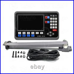 10 & 40 Linear Scale 2Axis DRO Display LCD Digital Readout Milling Lathe Kit