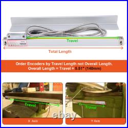 12 & 36 Linear Scales 2 Axis Digital Readout DRO Display CNC Milling Lathe