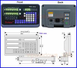 1µm Linear Scale Encoder 2/3 Axis Digital Readout DRO Display High Precision CNC