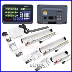 1um High Precision Linear Scale 3pc + 3Axis DRO Digital Readout Glass Scales Kit