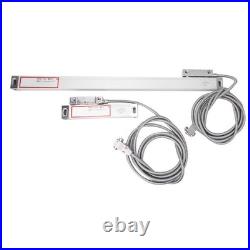 (200400mm)Digital Readout DRO 2 Pcs Lathe Linear Scale 2AE/3AE Axis Readout