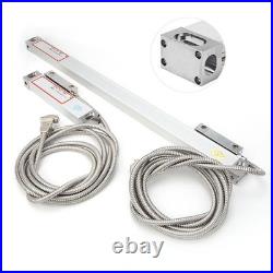 (200400mm)Digital Readout DRO 2 Pcs Lathe Linear Scale 2AE/3AE Axis Readout