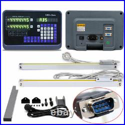 200mm & 600mm Linear Scale DRO 2Axis Digital Readout Display Kit, UK STOCK
