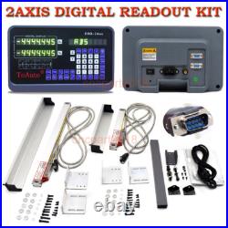 2Axis Digital Readout Linear Glass Scale Display DRO 5um, 501000mm Milling CNC 2Axis Digital Readout Linear Glass Scale Display DRO 5um, 501000mm Milling CNC