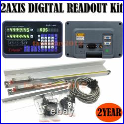 2Axis Digital Readout Linear Glass Scale Display DRO 5um, 501000mm Milling CNC 2Axis Digital Readout Linear Glass Scale Display DRO 5um, 501000mm Milling CNC