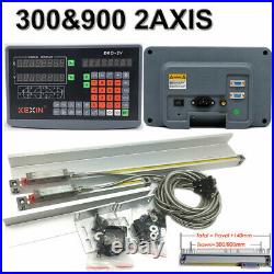 2Axis Digital Readout Milling Lathe TLL Linear Scale 300mm & 900mm DRO Encoder