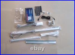 2Pcs Easson ES-8A 2-Axis Digital Readout With Linear Scale Complete Dro Kit Y hi