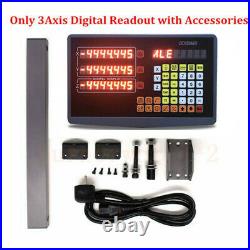 2/3Axis CNC Milling Digital Readout Display Linear Scale Lathe Milling Ruler 5um