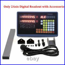 2/3Axis CNC Milling Digital Readout Display Linear Scale Lathe Milling Ruler 5um