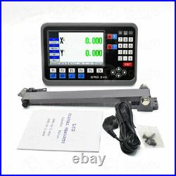 2 3Axis DRO Digital Readout Display 5? M TTL Linear Scale CNC Mill Lathe Machine