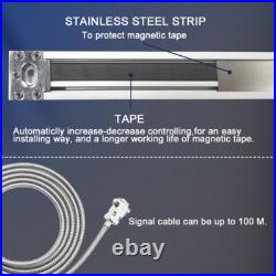 2/3/4 Axis DITRON DRO Digital Readout Display Slim Magnetic Scale 5um/1um Mill