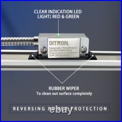 2/3/4 Axis DITRON DRO Digital Readout Display Slim Magnetic Scale 5um/1um Mill