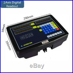 2/3 Axis DRO Digital Readout Display TTL Linear Scale for Milling Lathe Machine