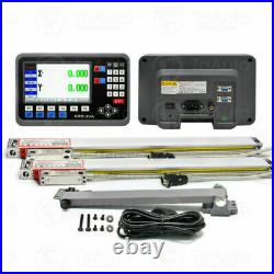 thumbnail image 2 of 2/3-Axis Digital Readout TTL Linear Scale DRO Encoder Kit – For Milling Machine, Lathe, Cutting Tools (5µm Resolution) 2 of 4