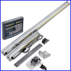 2 Axis 250-1000mm Digital Readout Display Inclined Plane Power Off Memory DRO