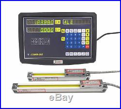 2 Axis DRO Console KIT Digital Readout for Milling Lathe Machine Linear Scale