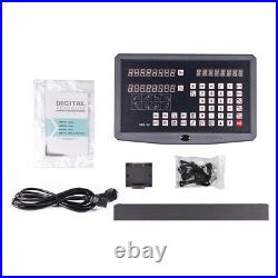 2 Axis Digital Readout Display For Milling Lathe Machine Linear Scales Encoder