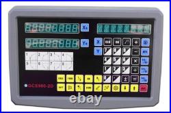 2-Axis Digital Readout For Milling And Lathe Machine New ir
