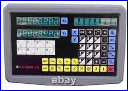 2 Axis Dro Digital Readout For Milling Lathe Machine New cp