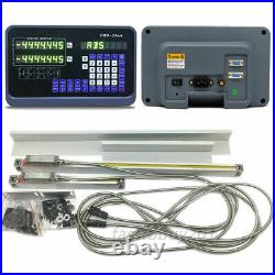 2axis DRO kit Linear Scale Encoder 5um DRO LCD Digital Readout For lathe milling