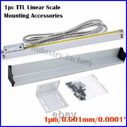 3Axis DRO Digital Readout LCD Display TTL Linear Scale 150mm+200mm+300mm/5m