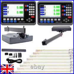 3Axis DRO Digital Readout Linear Scale 5um Glass Scales Bridgeport Mill Lathe, UK