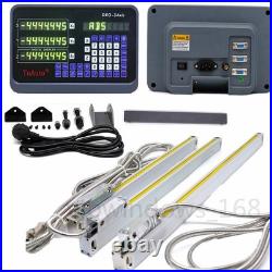 3Axis DRO Display Digital Readout+3pLinear Scale Encoder 450&500&900MM for Mill