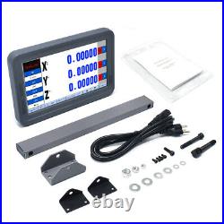 3Axis Digital Readout Touch Screen LCD Display + 3pc Linear Glass Scale CNC Kit