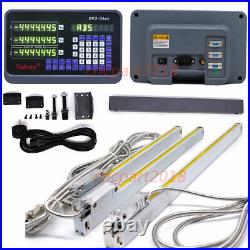 3 Axis DRO Digital Readout Displayer 5µm 250&400&350mm CNC Milling Linear Scale