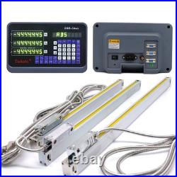 3 Axis DRO Digital Readout & Scale 150+200+300mm for CNC Mill Lathe, US ib