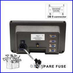 3 Axis DRO LCD Screen Metal Shell Digital Readout Display for Bridgeport