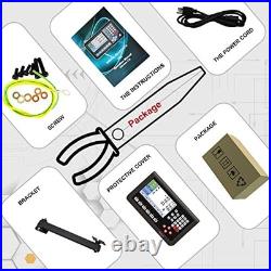 3 Axis DRO LCD Screen Metal Shell Digital Readout Display for Bridgeport Mill