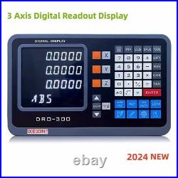 3 Axis Digital Readout DRO Set 5um linear scale linear ruler for Milling Lathe 3 Axis Digital Readout DRO Set 5um linear scale linear ruler for Milling Lathe