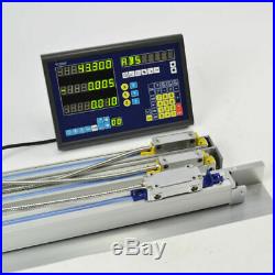 3 Axis Digital Readout Milling Lathe Machine Ttl Linear Scale Precision Dro Kits