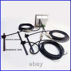 3-Axis LCD DRO Magnetic Linear Scale Sensor Kit S35-3A CNC Lathe Mill