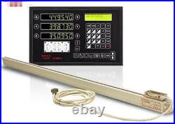 3 Axis With Precision Linear Scale New Digital Readout Dro For Milling Lathe ux