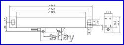 3 Axis digital readout JCS900-3AE with 5um TTL NTS-M linear scale 100-1020mm