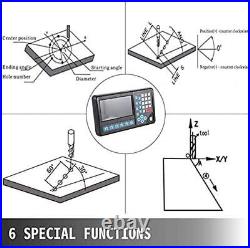 4Axis Digital Readout With RPM Hall Sensor, DRO LCD Display Monitor Muti-Func