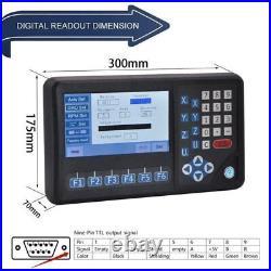 4Axis Digital Readout With RPM Hall Sensor, DRO LCD Display Monitor Muti-Func