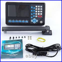 4 Axis Digital Readout Mill, Linear Encoder, LCD Screen, DRO for Milling Machine