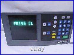 ACU-RITE 2001003 200M Digital Readout and Set-Up Panel 2 Axis ACU-RITE 2001003 200M Digital Readout and Set-Up Panel 2 Axis