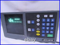 ACU-RITE 2001003 200M Digital Readout and Set-Up Panel 2 Axis ACU-RITE 2001003 200M Digital Readout and Set-Up Panel 2 Axis