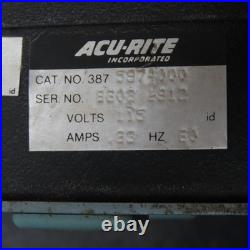Acu-Rite 387 5974000 III Series 2 Axis Digital Readout DRO Display Console