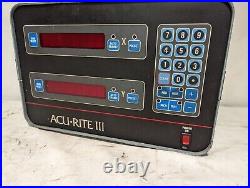Acu-Rite III 38-75-45-7220 digital readout, Master-MP, 120VAC, 2 axis