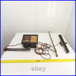 Anilam Microwizard 2-Axis Digital Readout Kit 36 x 16 With Display 110V Tested