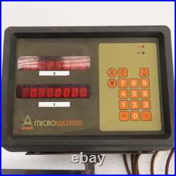 Anilam Microwizard 2-Axis Digital Readout Kit 36 x 16 With Display 110V Tested