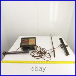 Anilam Microwizard 2-Axis Digital Readout Kit 36 x 16 With Display 110V Tested