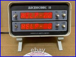 BOECKLER 2-M 8653 MICROCODE ll 2 AXIS DIGITAL READOUT PWR ON TESTED SHIPSAMEDAY