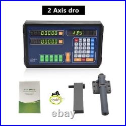 D100-2V 2-Axis Digital Readout Support EDM for Milling Machine Scales bh