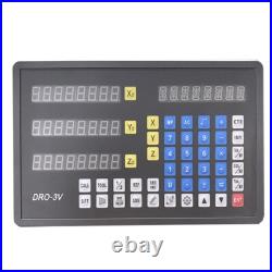 DRO-3V 3 Axis Digital Readout DRO for Linear Scale Lathe Boring WEDM Machines